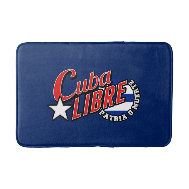Tapis De Bain Cuba Libre Motto (Devant)