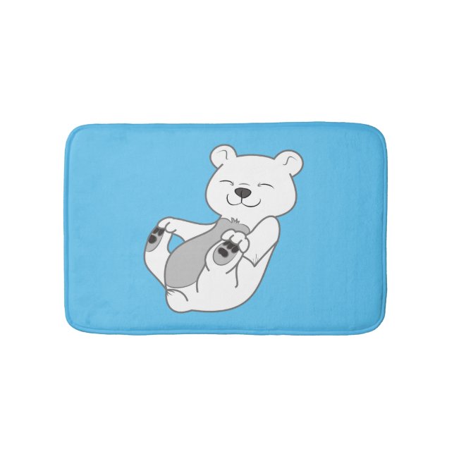 Tapis De Bain Cube à ours polaires (Devant)