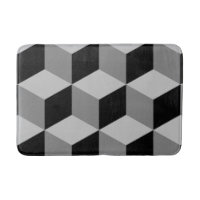 Cube Grand Motif noir & gris