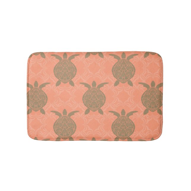 Tapis De Bain Cuillère à bain Shell rose (Devant)