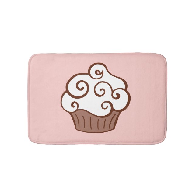 Tapis De Bain Cupcake Bath Mat Rug (Devant)