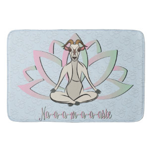 Tapis De Bain CUT CHÈQUE YOGA Namaste GetYerGoat™
