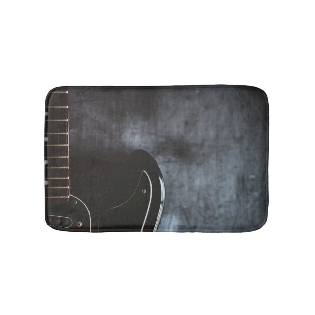 Tapis De Bain Cute Bass Guitare (Devant)