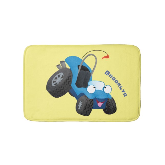 Tapis De Bain Cute dune buggy off road vehicle cartoon (Devant)