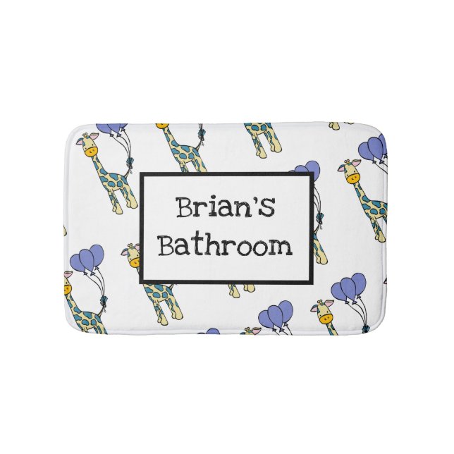 Tapis De Bain Cute Giraffe (Devant)