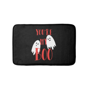 Tapis De Bain Cute Halloween Ghost Halloween Boo