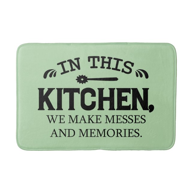 Tapis De Bain Cute kitchen messes memories  (Devant)