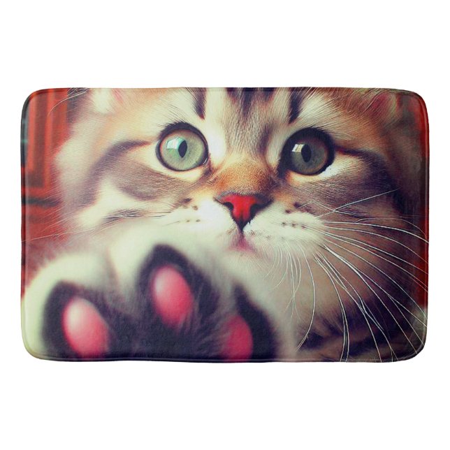 Tapis De Bain Cute Kitten (Devant)