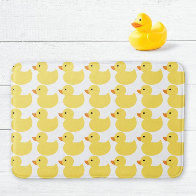 Tapis De Bain Cute Motif de canards en caoutchouc (Créateur téléchargé)