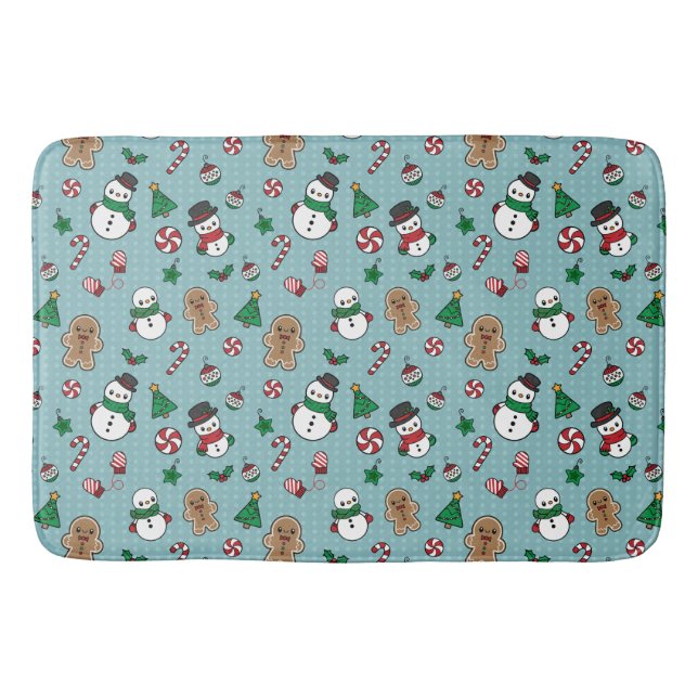 Tapis De Bain Cute Pal à neige (Devant)