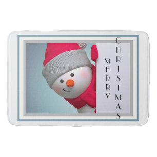 Tapis De Bain Cute Snowman