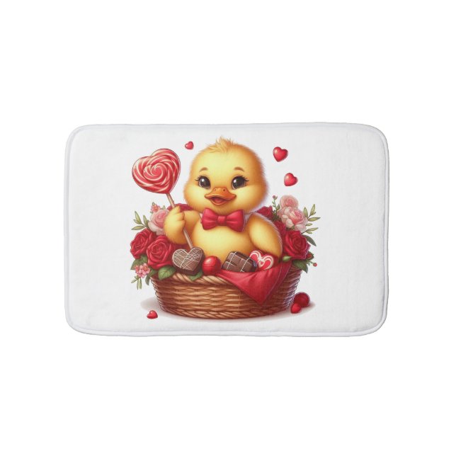Tapis De Bain Cute/Whimisical Valentine's day cank (Devant)