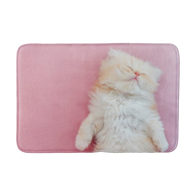Tapis De Bain Cutest Baby Animals | Lovely Kitten Sleeping (Devant)