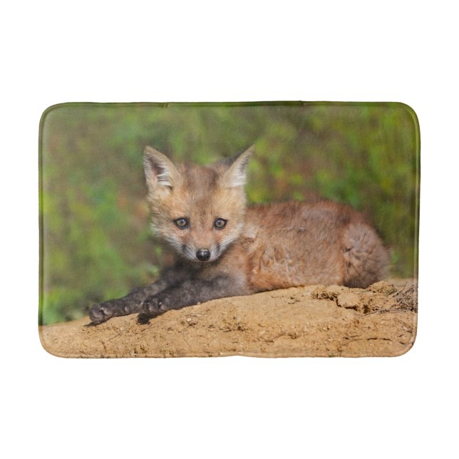 Tapis De Bain Cutest Baby Animals | Red Fox Pup (Devant)