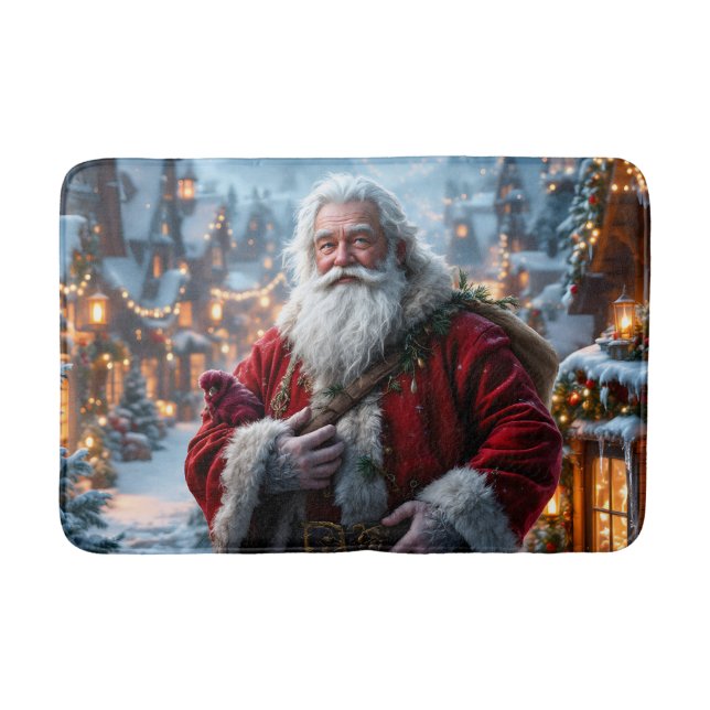 Tapis De Bain Cuve Père Noël robuste (Devant)