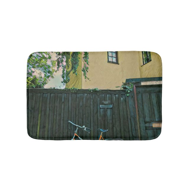 Tapis De Bain Cyclistes cadeaux idées (Devant)