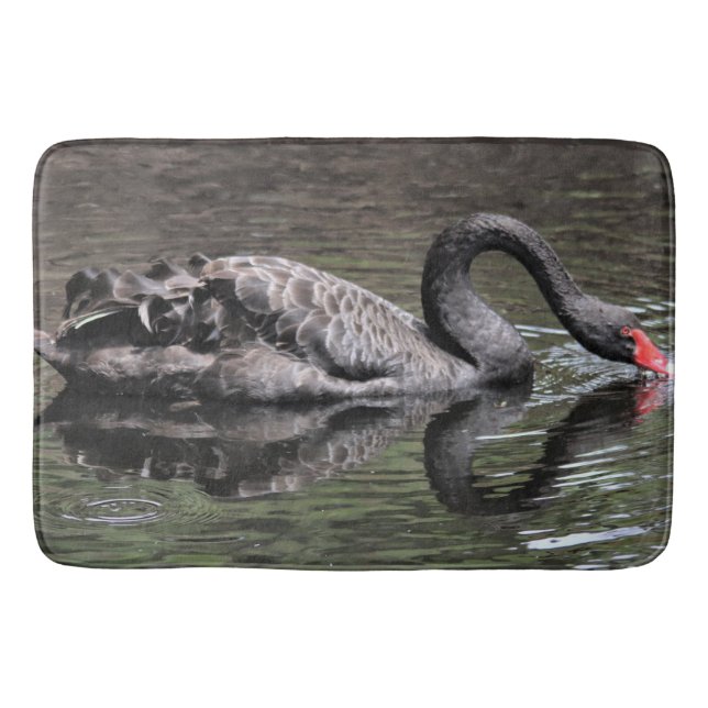 Tapis De Bain Cygne noir (Devant)