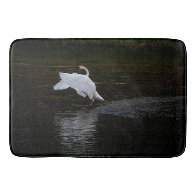 Tapis De Bain Cygne trompette (Devant)