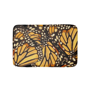 Tapis de bain d'abrégé sur papillon de monarque