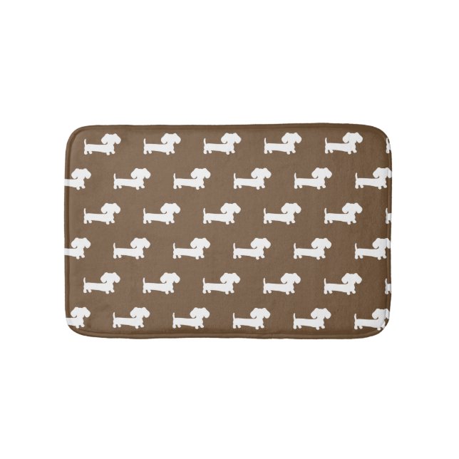 Tapis De Bain Dachshund Salle de bain Mat Doxie Brown Salle de b (Devant)