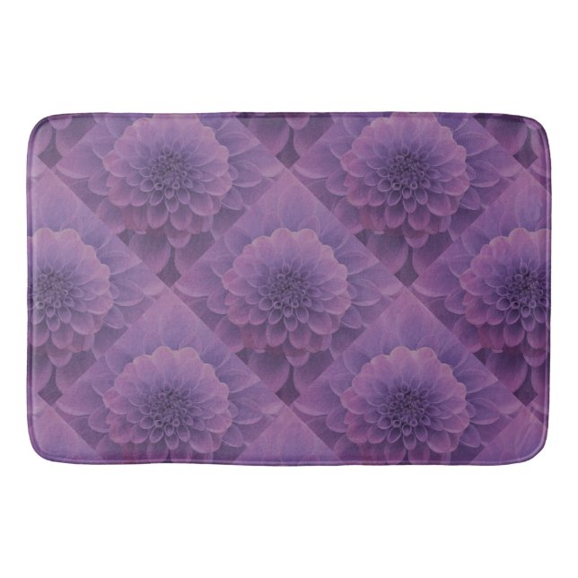 Tapis De Bain Dahlia violet (Devant)