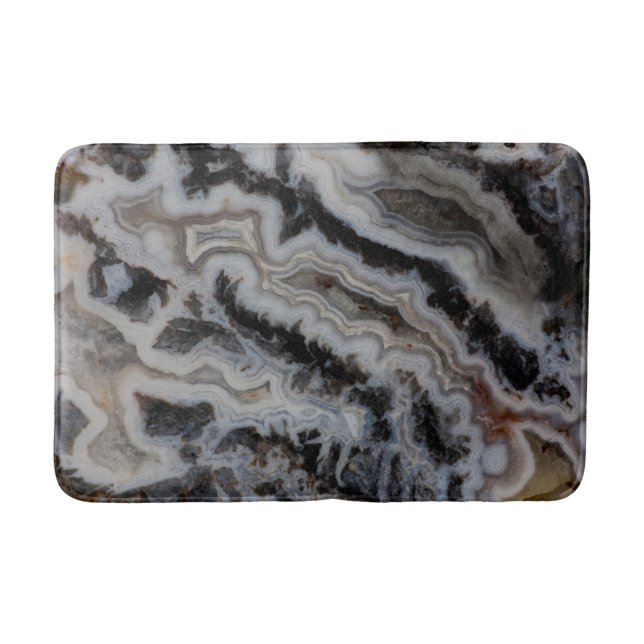 Tapis De Bain Dalle mixte de jaspe agate (Devant)
