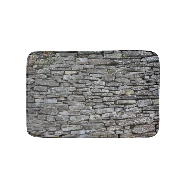 Tapis De Bain Damas baroque : Modèle floral de luxe (Devant)