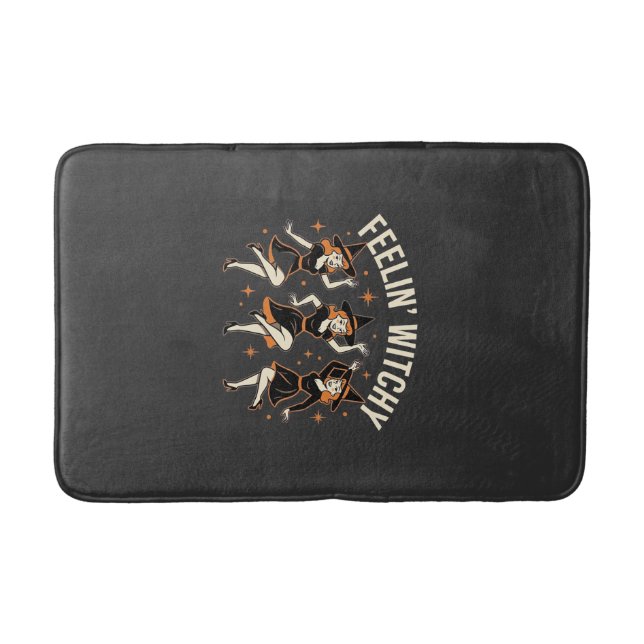 Tapis De Bain Danse de sorcière Halloween Feelin 'Witchy (Devant)
