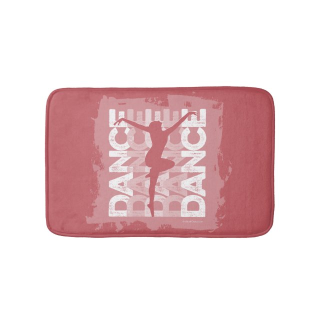 Tapis De Bain Danse et Lettres (Danse) (Devant)