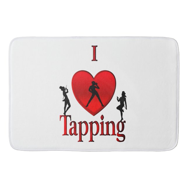 Tapis De Bain Danse I Heart Tap (Devant)