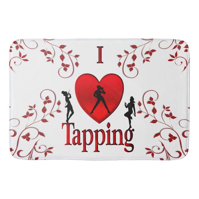 Tapis De Bain Danse I Heart Tap (Devant)