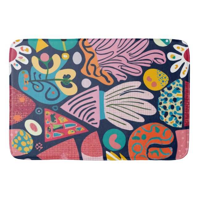 Tapis De Bain Danse Whimsical Garden (Devant)