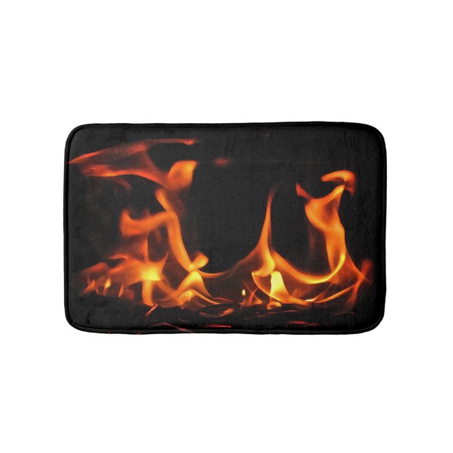 Tapis De Bain Danser des chauves-souris (Devant)
