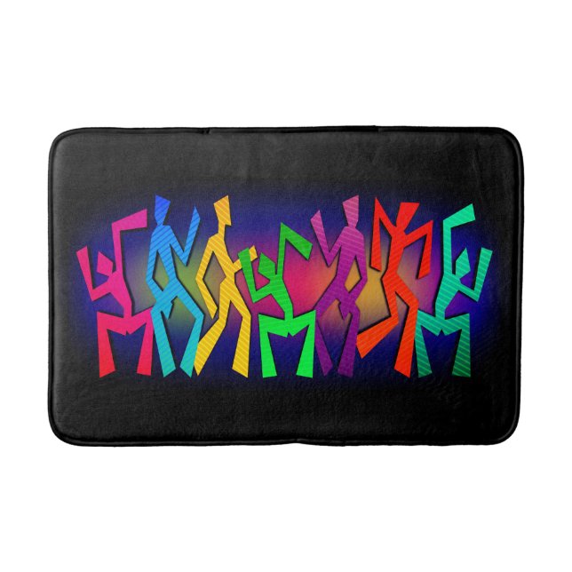 Tapis De Bain Danseurs géniaux (Devant)