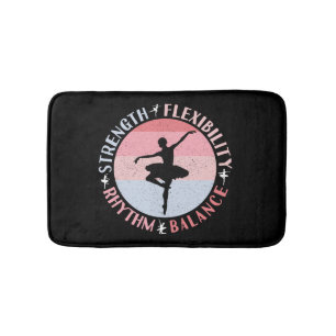 Tapis De Bain Danseuse de Ballet Ballerine - Valeurs de Mentalit
