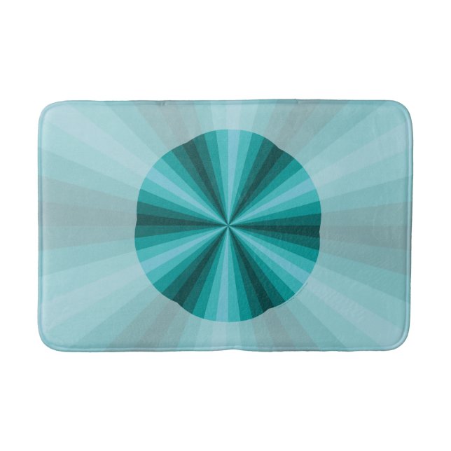 Tapis de bain d'Aqua d'illusion optique (Devant)
