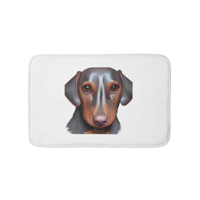 Tapis De Bain Darling Dachshund (Devant)