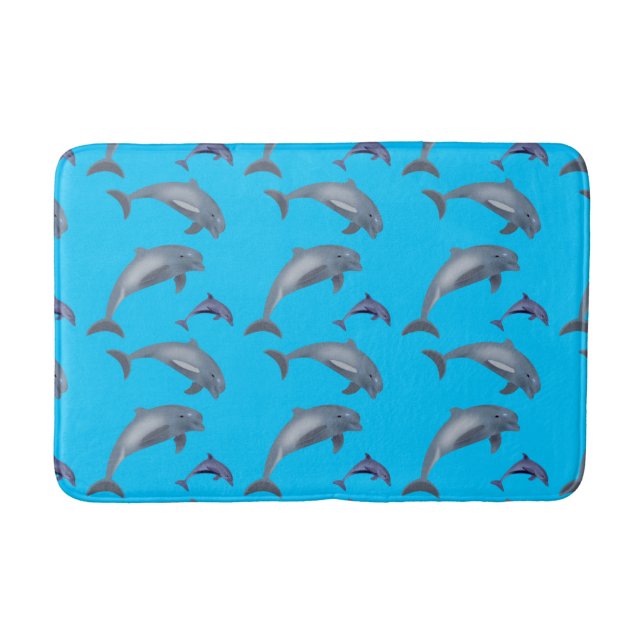 Tapis De Bain Dauphins (Devant)