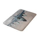 Tapis de bain d'avion de chasse
