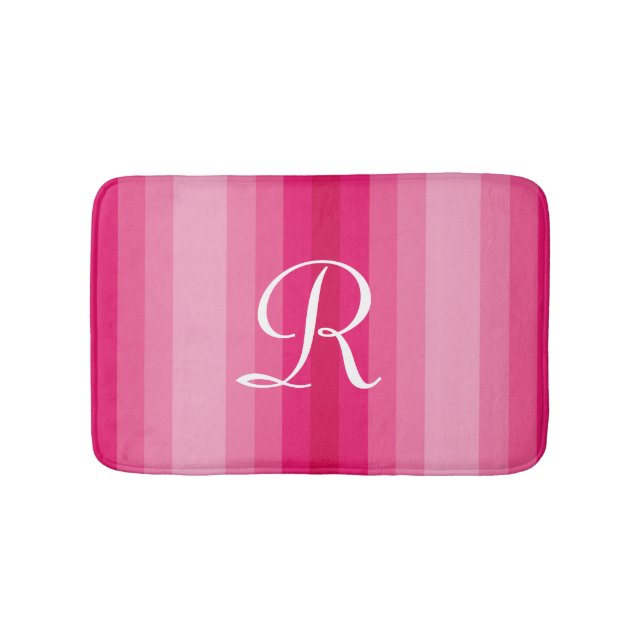 Tapis De Bain De Bain À Rejet Rose (Devant)