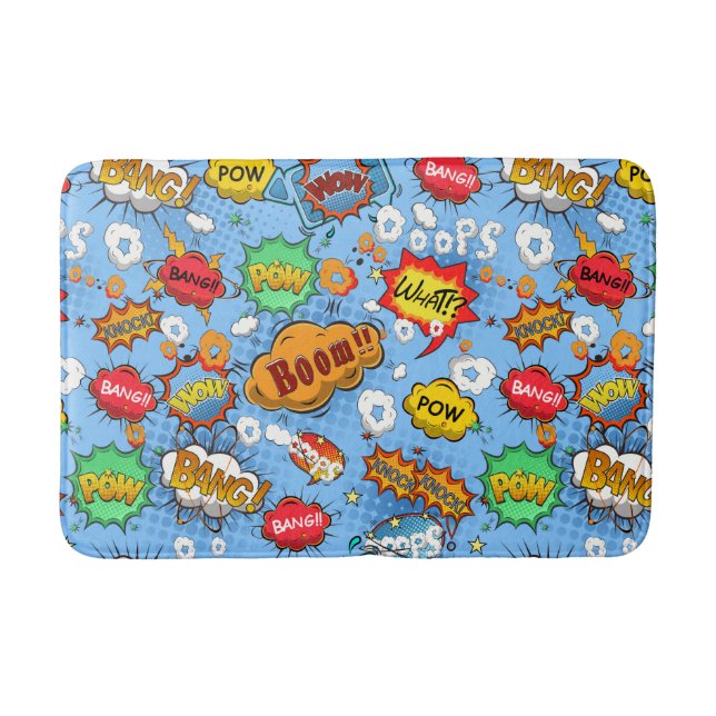 Tapis de bain de bande dessinée (Devant)