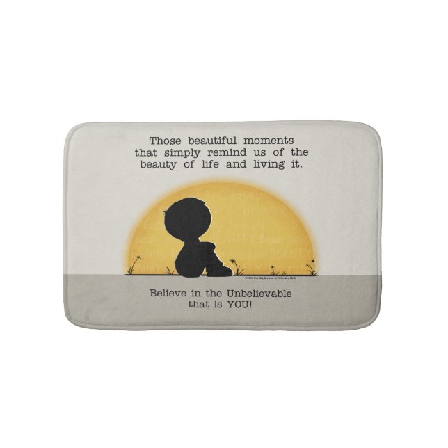 Tapis De Bain De beaux moments (Devant)