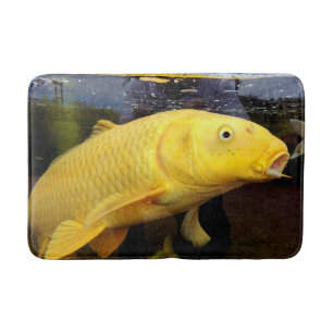 Tapis de bain de carpe de Koi