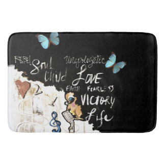 Tapis de bain de contrôle de la vie