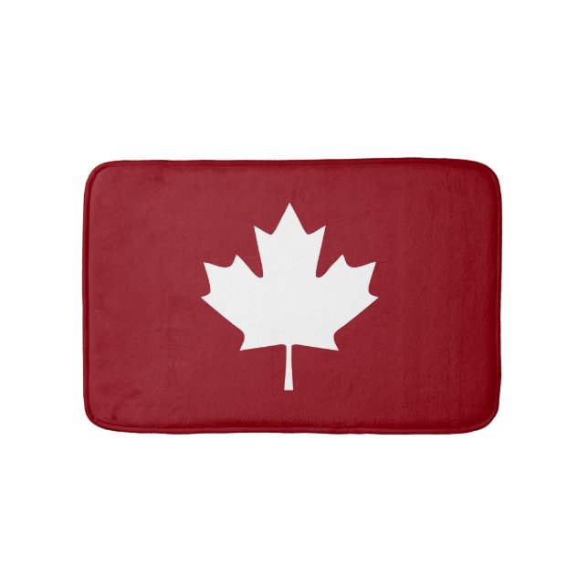 Tapis de bain de feuille d'érable du Canada (Devant)