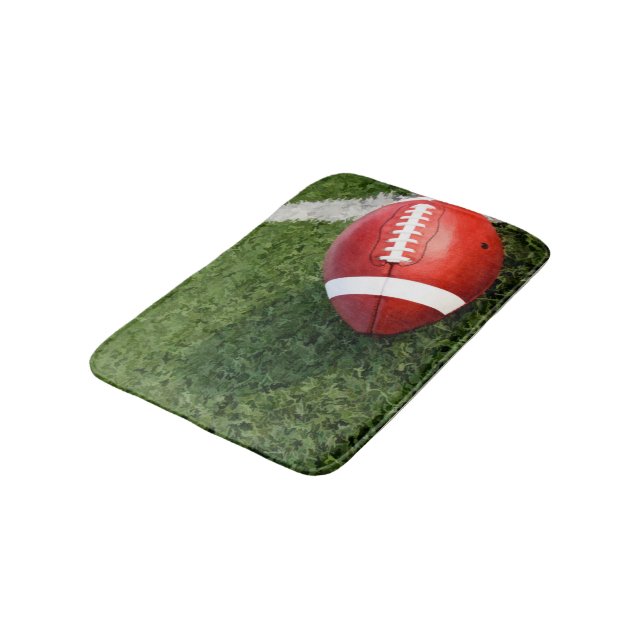 Tapis de bain de football américain (Angle)
