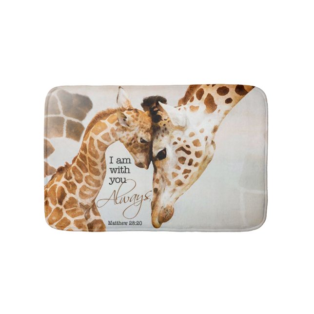 tapis de bain de girafe (Devant)