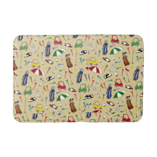 Tapis de bain de golf