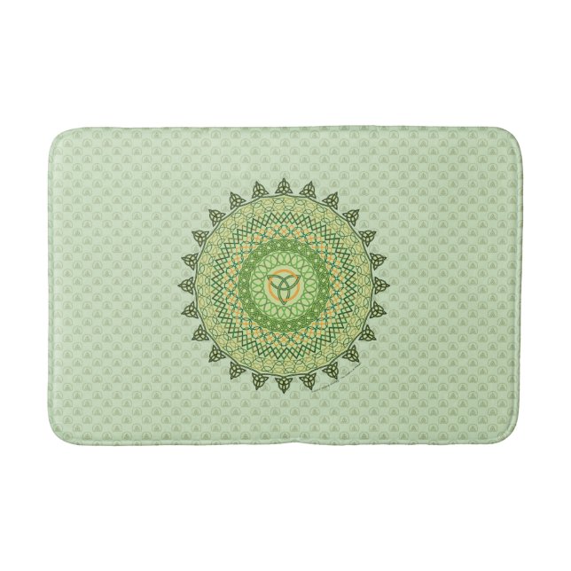 Tapis de bain de jour de St Patty celtique (Devant)