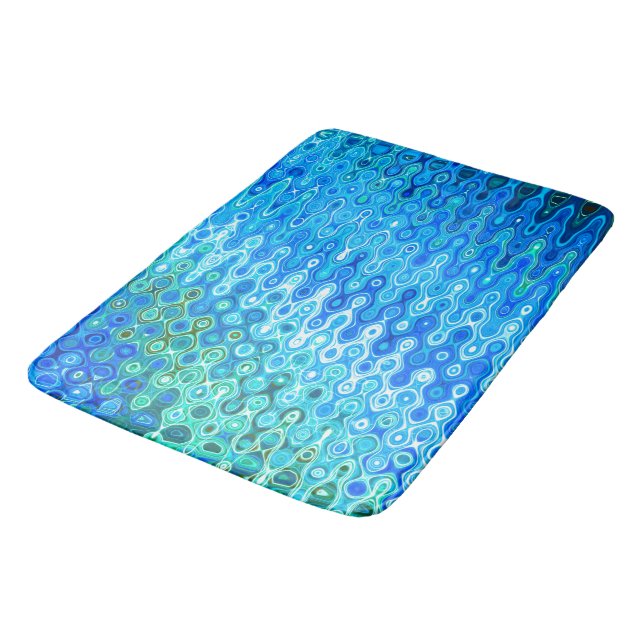 Tapis de bain de lac Heber par l'artiste C.L. (Angle)